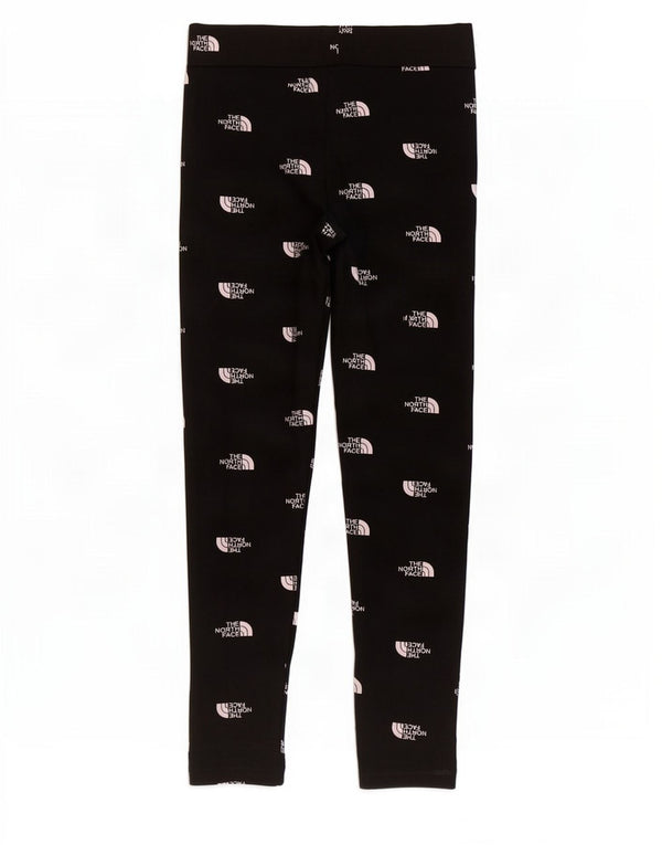 The North Face Mädchen-Grafik-Leggings, 9–10 Jahre, mittlere schwarze Baumwolle