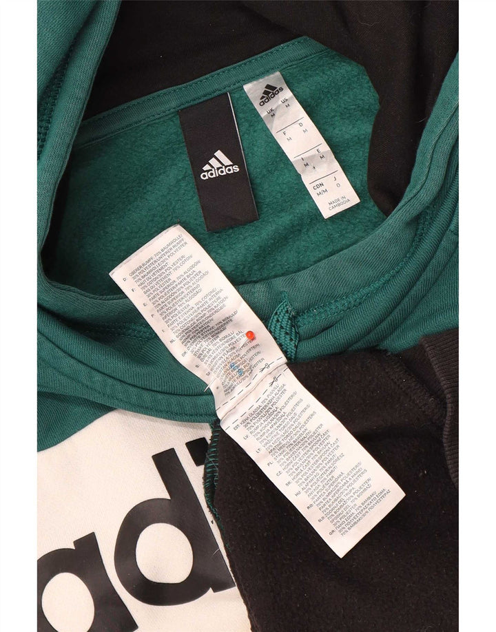 Adidas Herren Graphic Hoodie Pullover Medium Mehrfarbig Colourblock