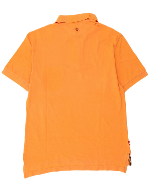 Chateu Beau Cedre Herren Poloshirt Große Orange Baumwolle