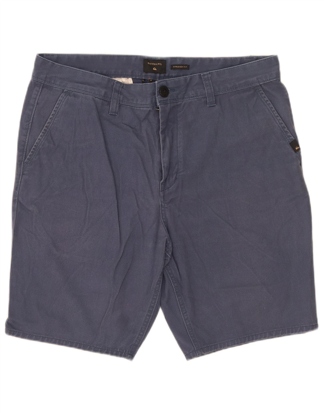 Quiksilver Herren-Chinoshorts W34, Größe L, Blau, Baumwolle