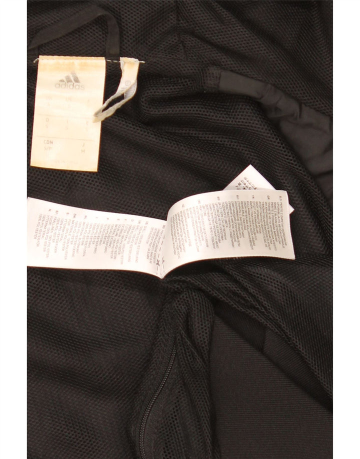 Adidas Herren Climalite Kapuzen-Trainingsanzug, Jacke, Größe S, Schwarz, Farbblock