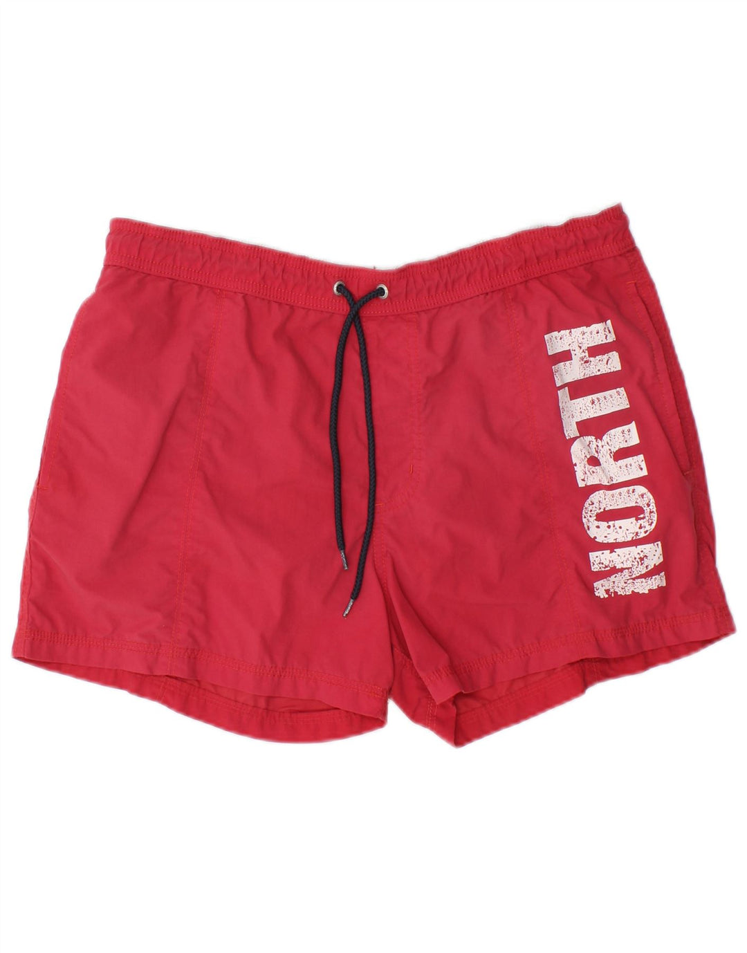 North Sails Herren-Badeshorts mit Grafik, mittelrosa, Polyamid