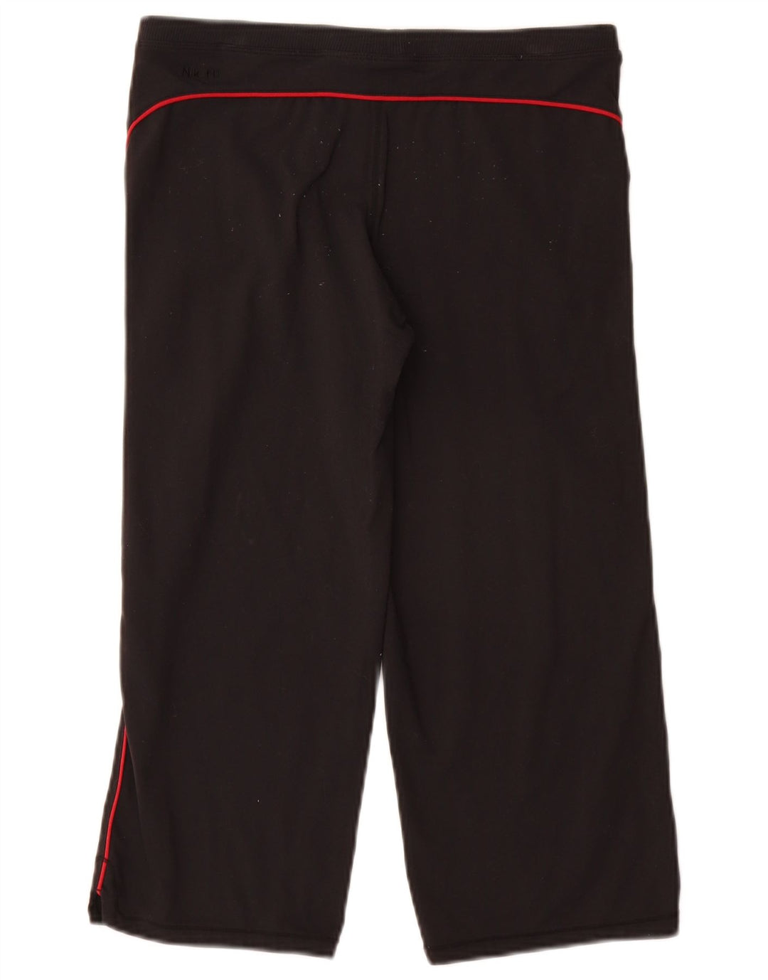 NIKE Damen-Trainingshose, Größe S, Größe 10/12, aus schwarzem Nylon