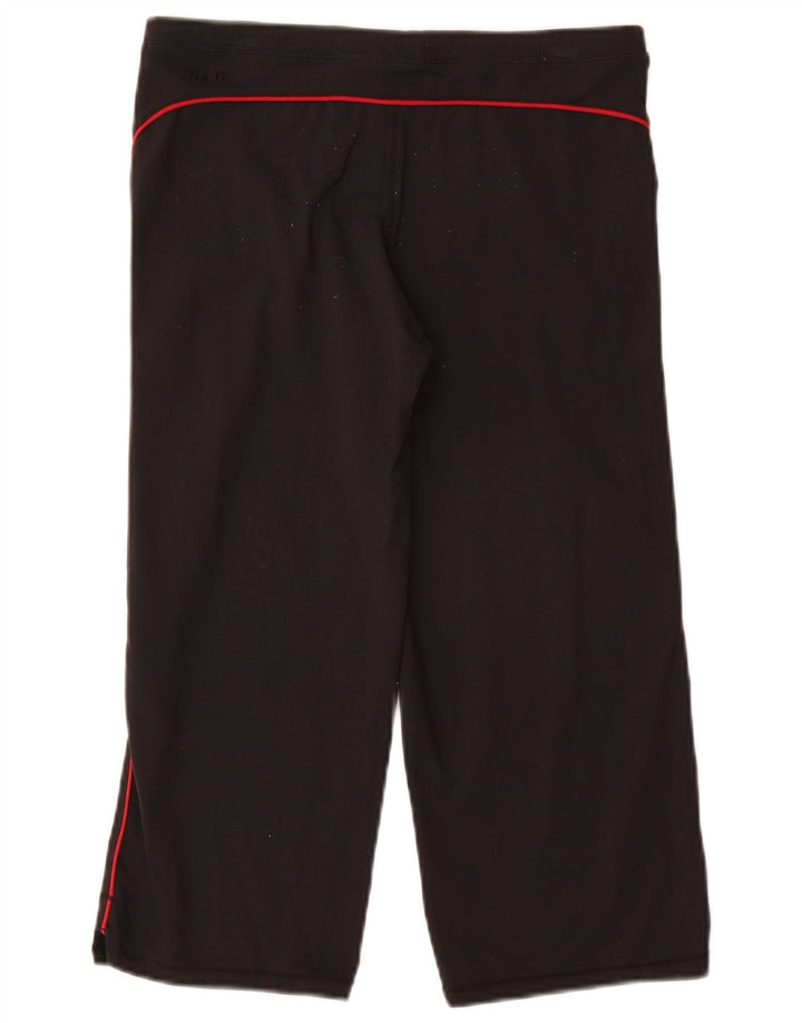 NIKE Damen-Trainingshose, Größe S, Größe 10/12, aus schwarzem Nylon