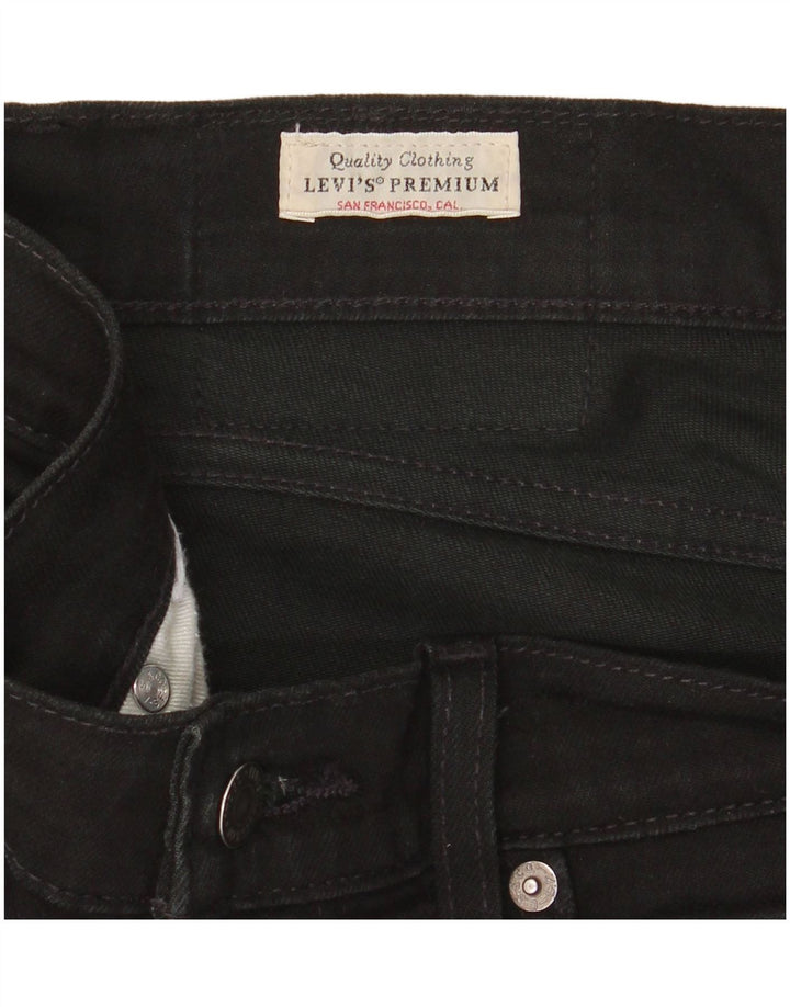 Levi's Herren 511 Slim Jeans W31 L32 Schwarz