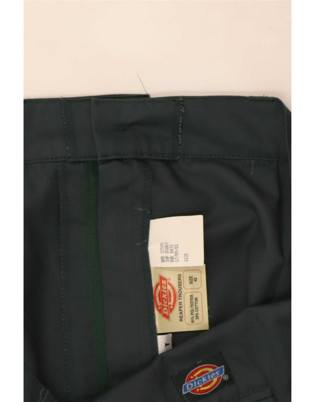 Dickies gerade Chino-Hose für Herren, W40, L30, grünes Polyester