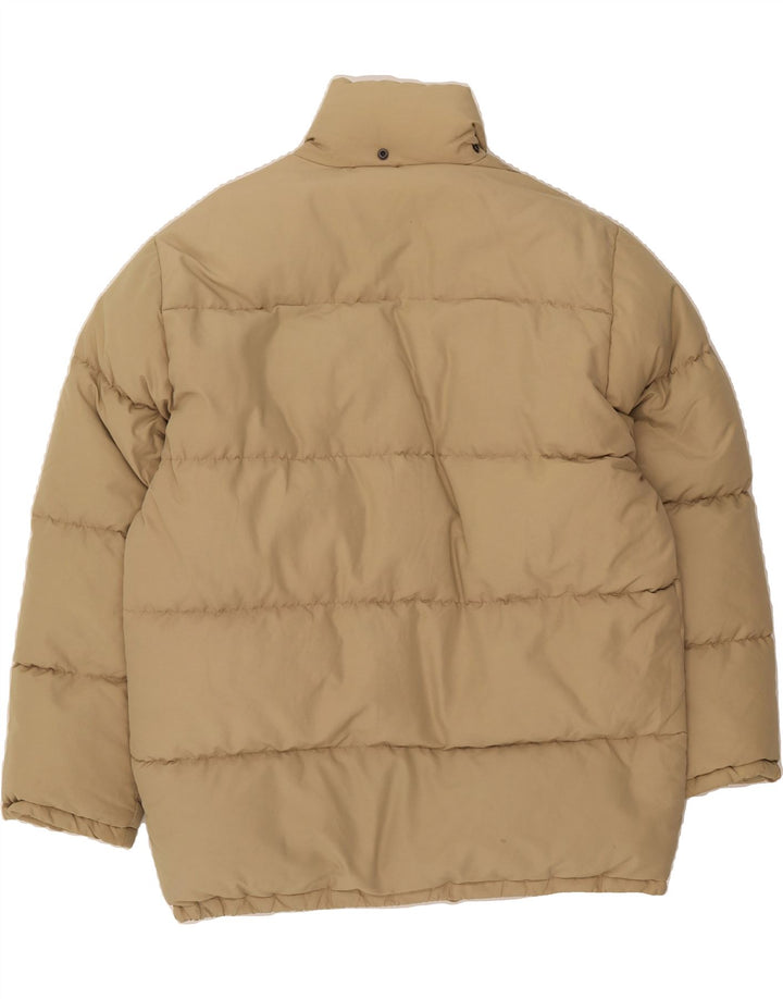 LEVI'S Mens Padded Jacket UK 38 Medium Beige Nylon Vintage Levi's and Second-Hand Levi's from Messina Hembry 