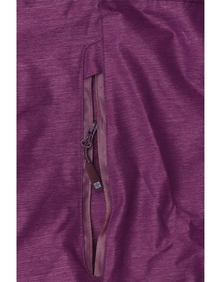 MOUNTAIN WAREHOUSE Damen Regenjacke UK 14 Mittellila Farbblock