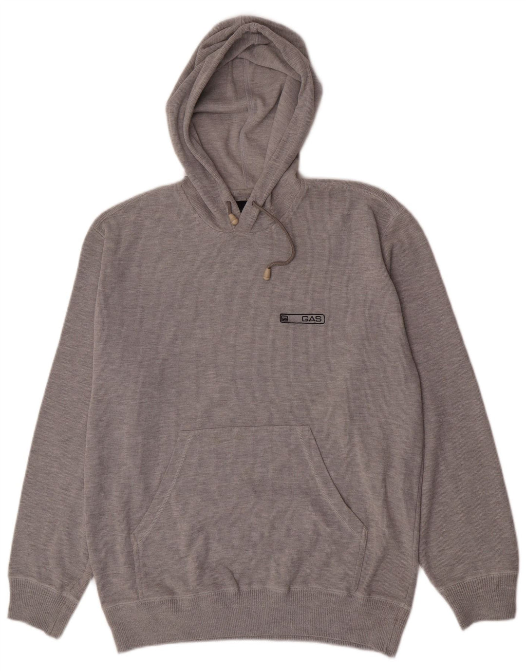 Gas Herren Kapuzenpullover XL Grau Baumwolle