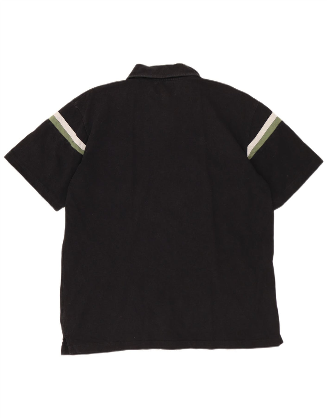 LEE Herren-Poloshirt, groß, schwarz gestreift