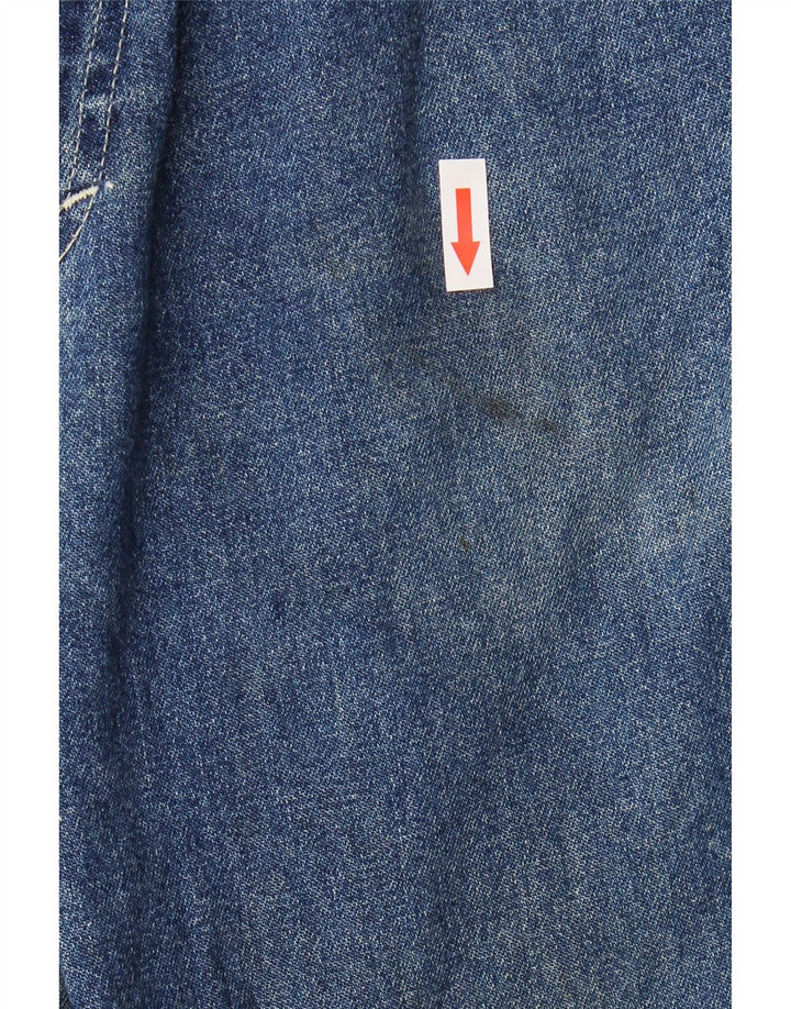 Gap Herren Carpenter Cargo Straight Jeans W32 L32 Blaue Baumwolle