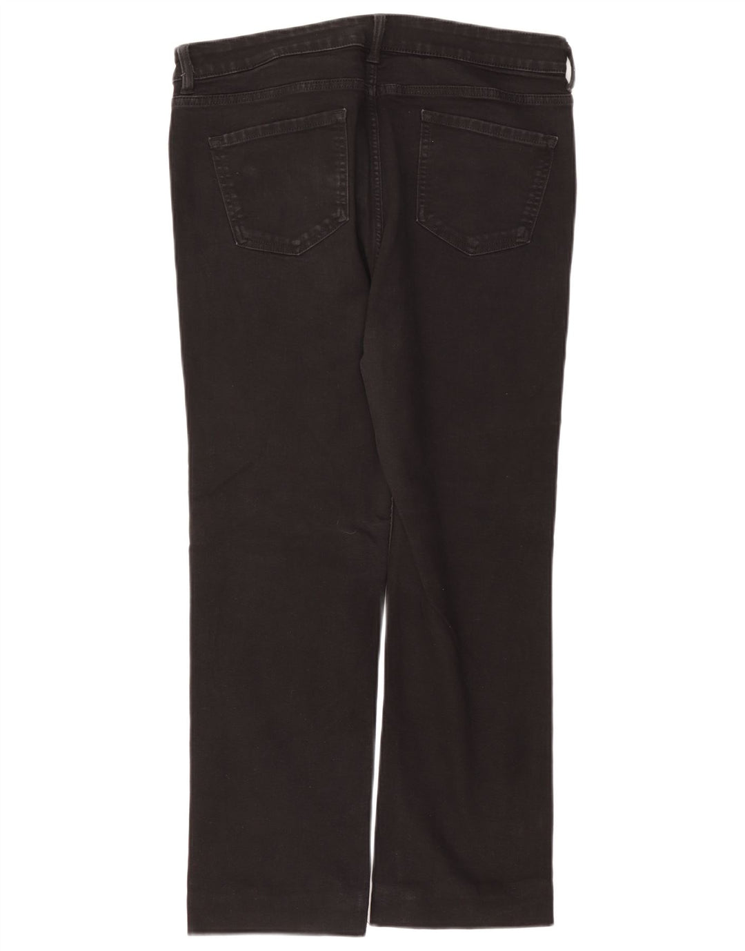 Marks & Spencer Damen Eva Regular Bootcut Jeans UK 18 XL W36 L27 Schwarz