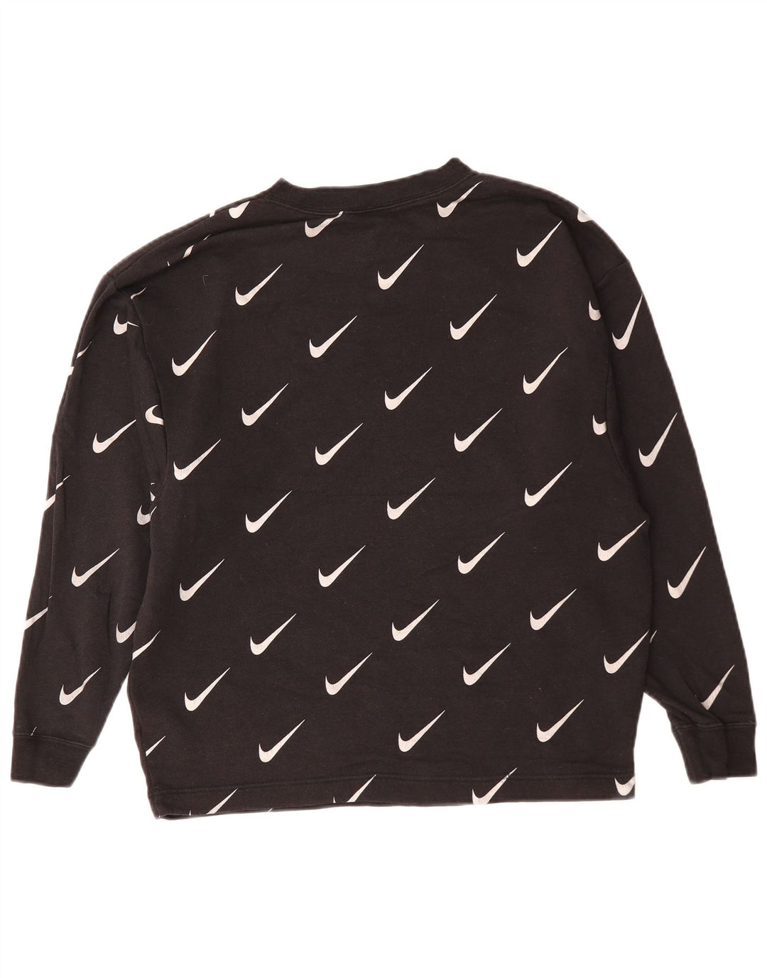 NIKE Herren-Sweatshirt mit Grafik, XS, schwarze Baumwolle
