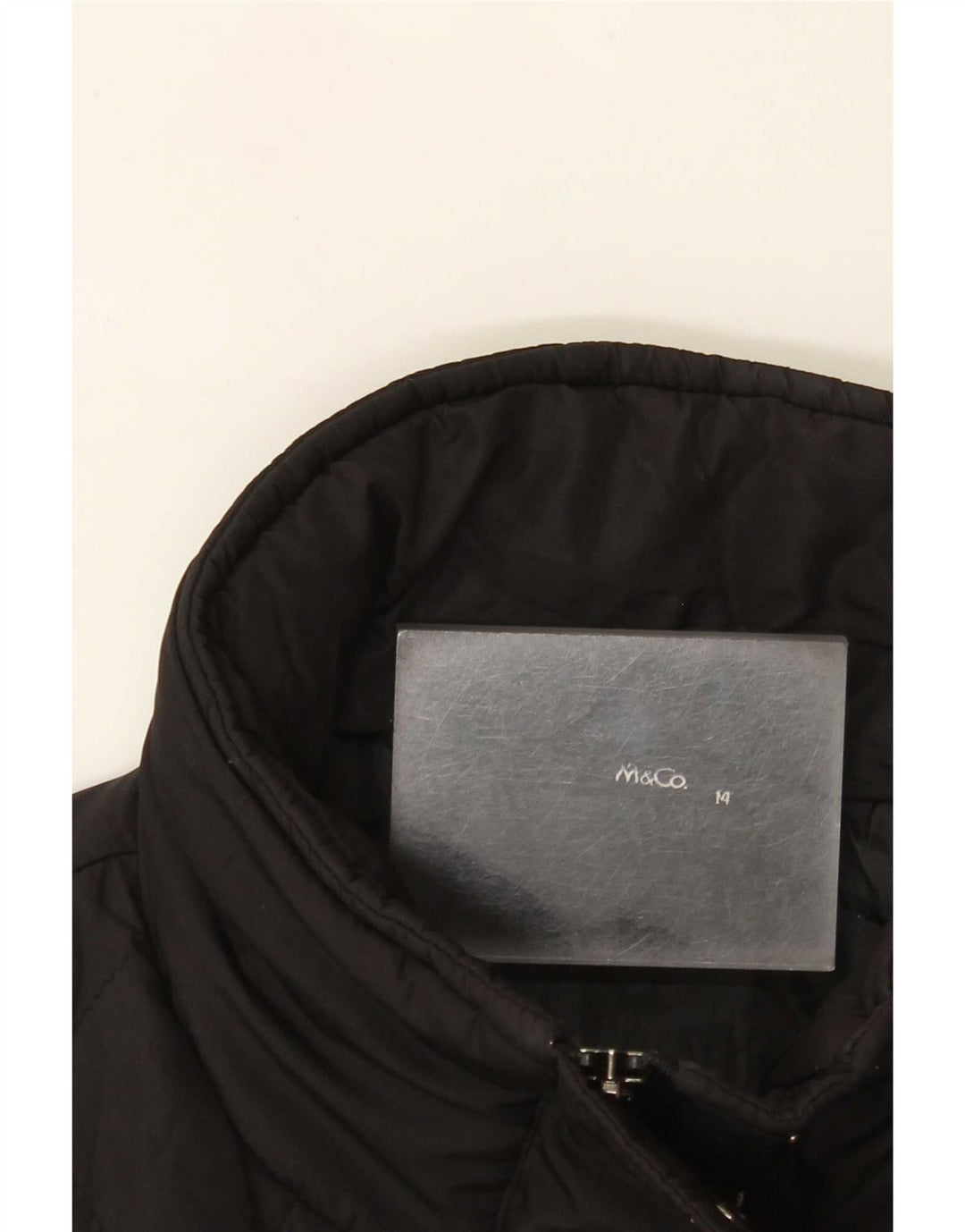 M&Co Damen Steppmantel UK 14 Large Schwarz