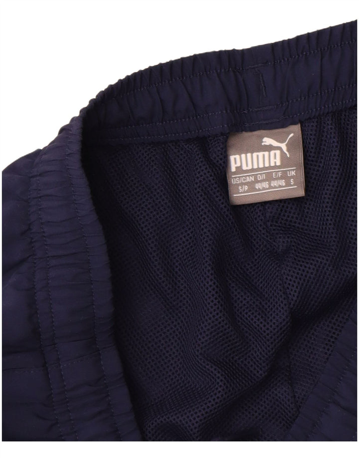 Puma Herren-Trainingshose, Jogginghose, klein, marineblau, Polyester