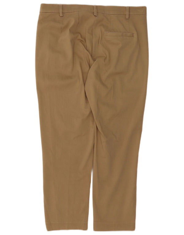 Marks & Spencer Damen The Mia Cropped Hose UK 14 Large W34 L25 Beige