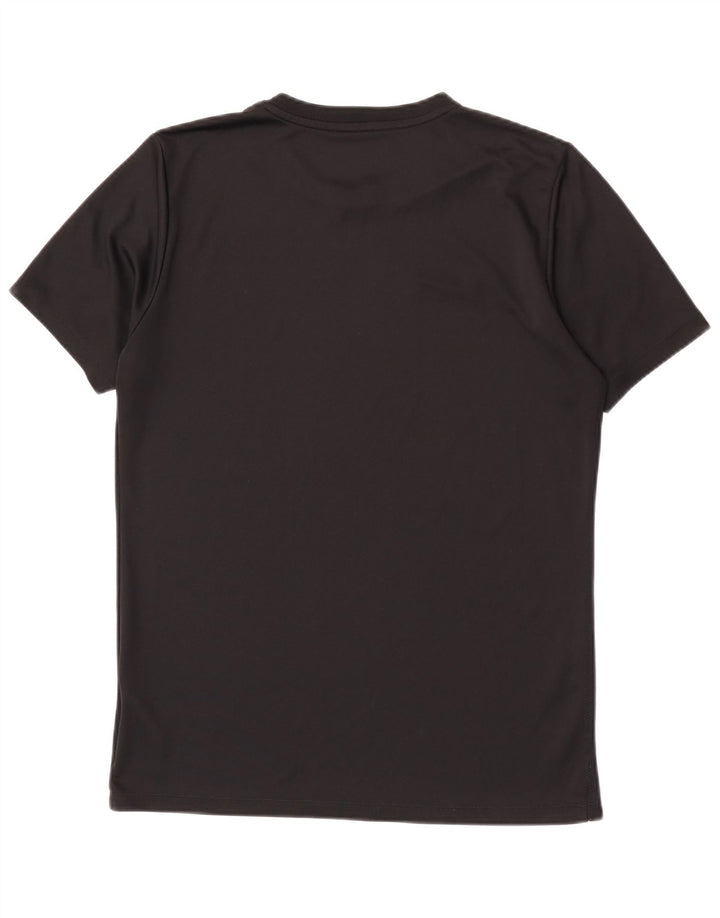 Nike Herren Dri Fit T-Shirt Top Large Schwarz Polyester