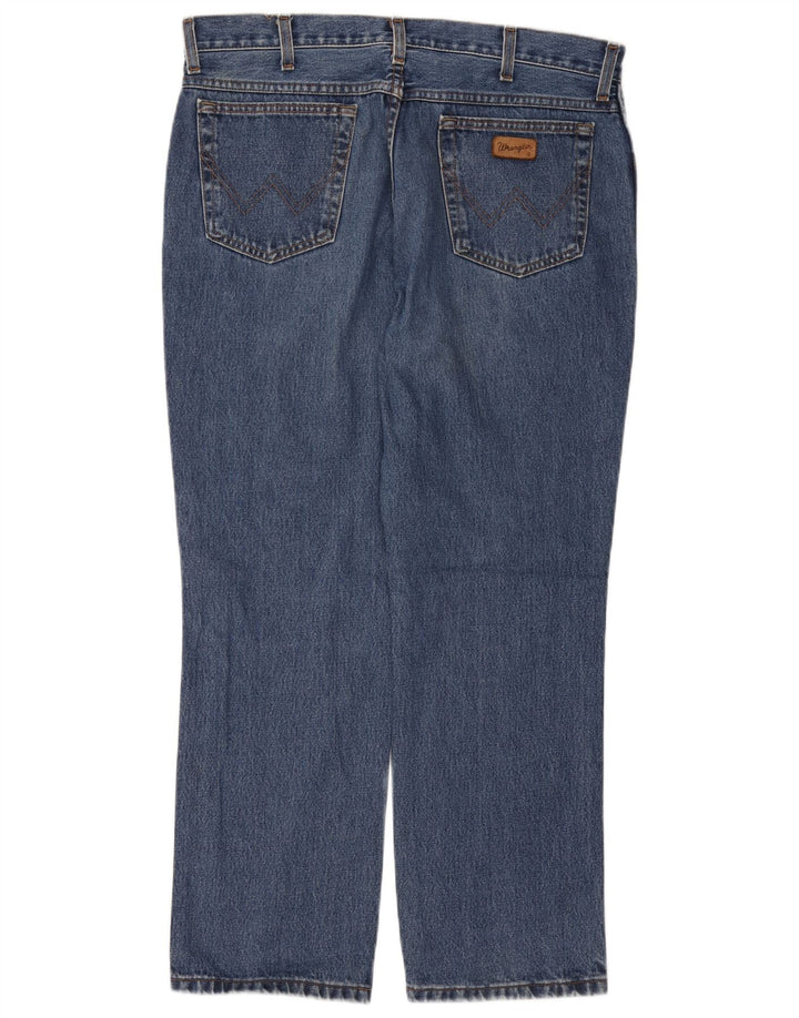 WRANGLER Herren Straight Jeans W36 L30 Blau