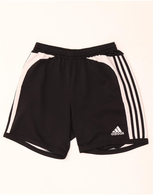 Adidas Herren Climalite Sport Shorts UK 36 Small Schwarz Colourblock Polyester