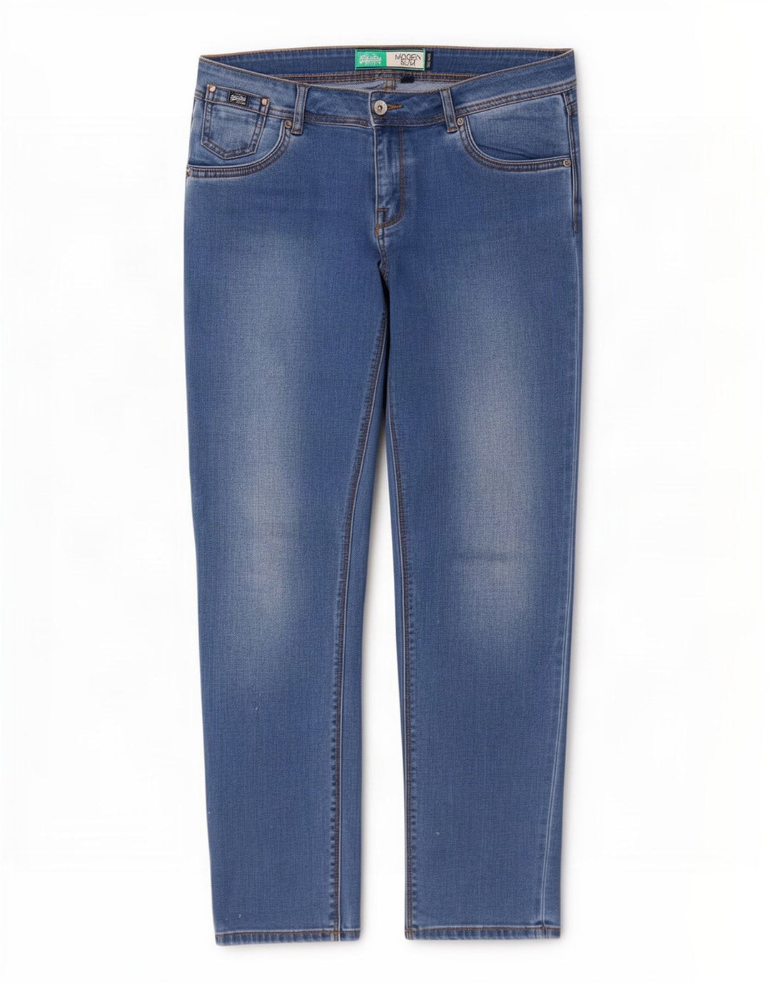 Superdry Damen Imogen Slim Jeans W32 L30 Blaue Baumwolle