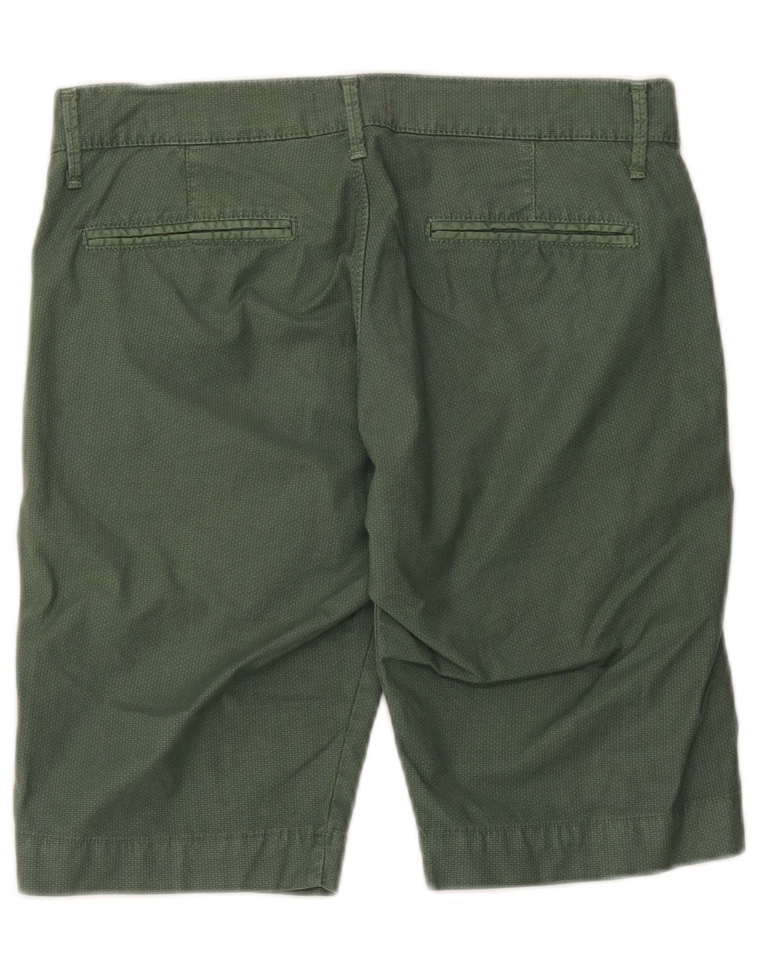 Coveri Herren Chinoshorts IT 48 Medium W32 Grüne Baumwolle