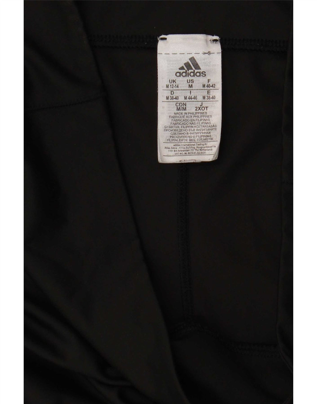 Adidas Womens Climalite Tracksuit Trousers UK 12/14 Medium Black