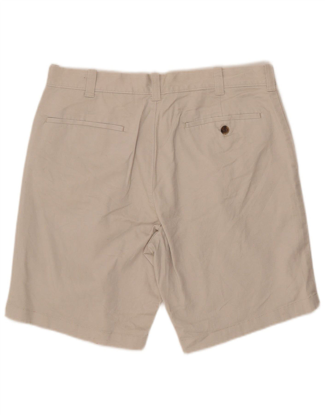 J. CREW Herren Mercantile Chino Shorts W33 Mittelbeige Baumwolle