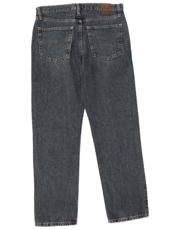 Lee Herren-Jeans mit normaler Passform, gerade Passform, W32, L30, blaue Baumwolle