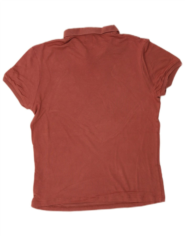 Zara Damen Poloshirt UK 12 Mittelrosa