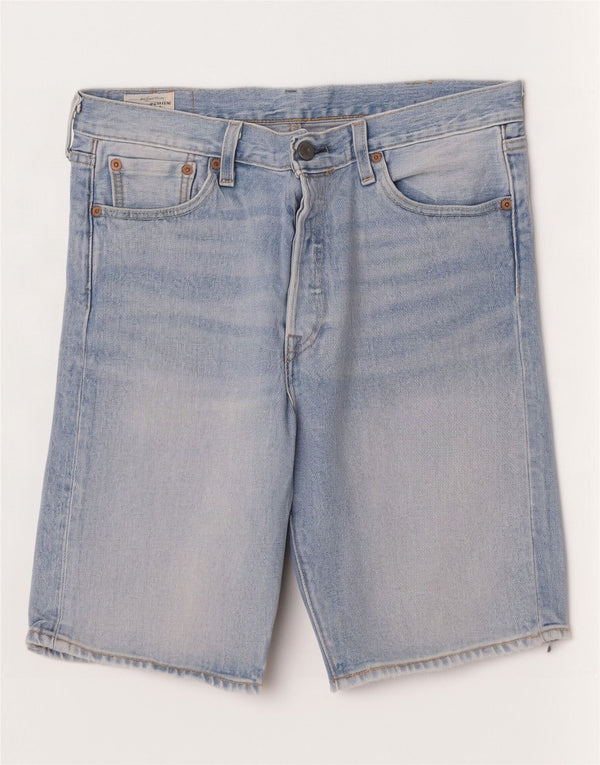 Levi's Herren 501 Jeansshorts W30 Mittelblau
