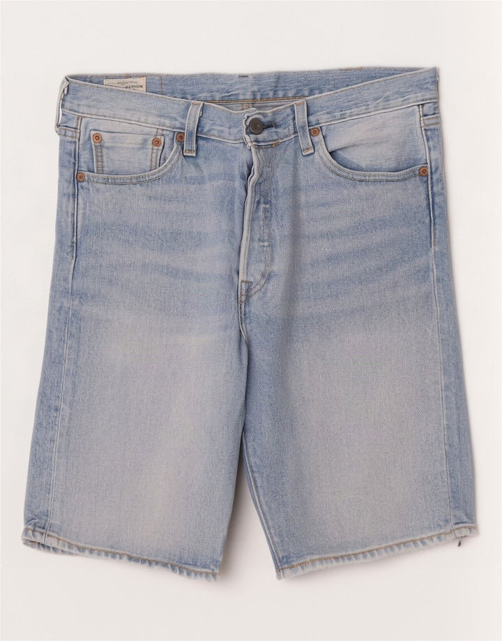 Levi's Herren 501 Jeansshorts W30 Mittelblau