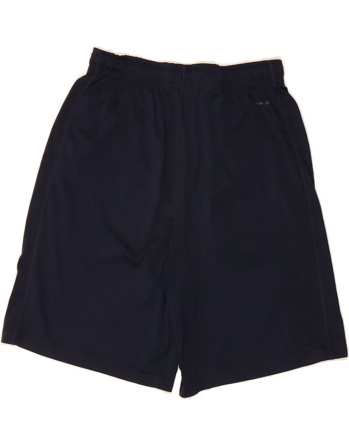 RUSSELL ATHLETIC Mens Sport Shorts Small  Navy Blue Polyester Vintage Russell Athletic and Second-Hand Russell Athletic from Messina Hembry 