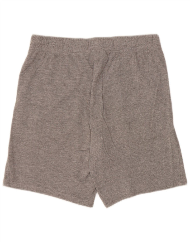 Champion Herren-Sportshorts, große, grau gesprenkelte Baumwolle