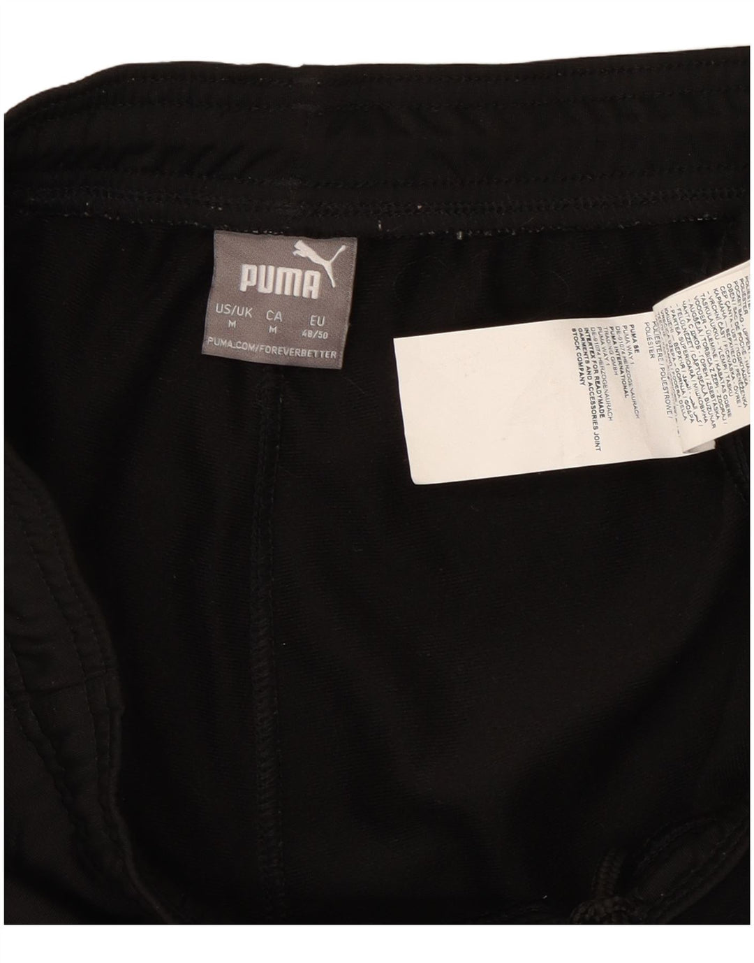 PUMA Herren-Trainingshose, mittelschwarz, Polyester