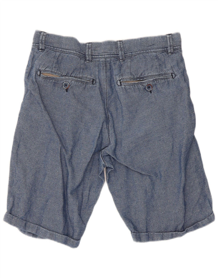 Refrigiwear Regular Chino-Shorts für Damen, W30, mittelblaue Baumwolle
