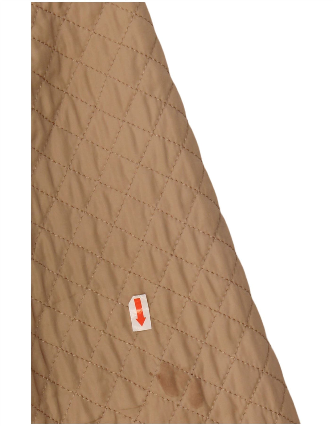 Wallis Womens Petite Quilted Jacket UK 14 Large Beige Polyester