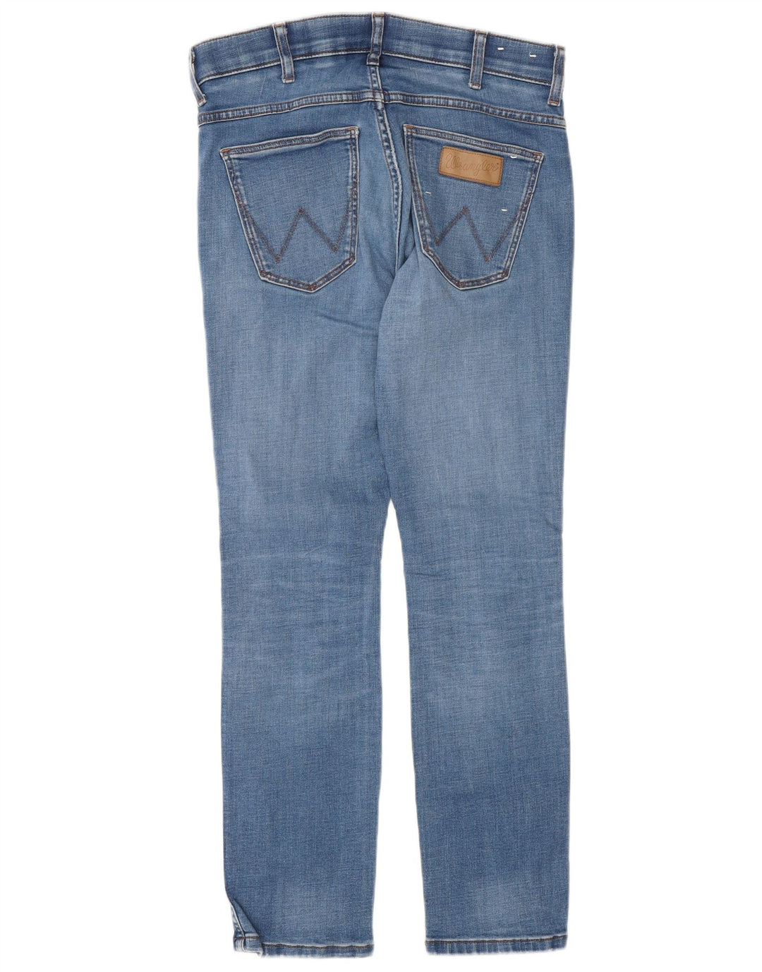 Wrangler Herren Larston Slim Jeans W30 L30 Blaue Baumwolle