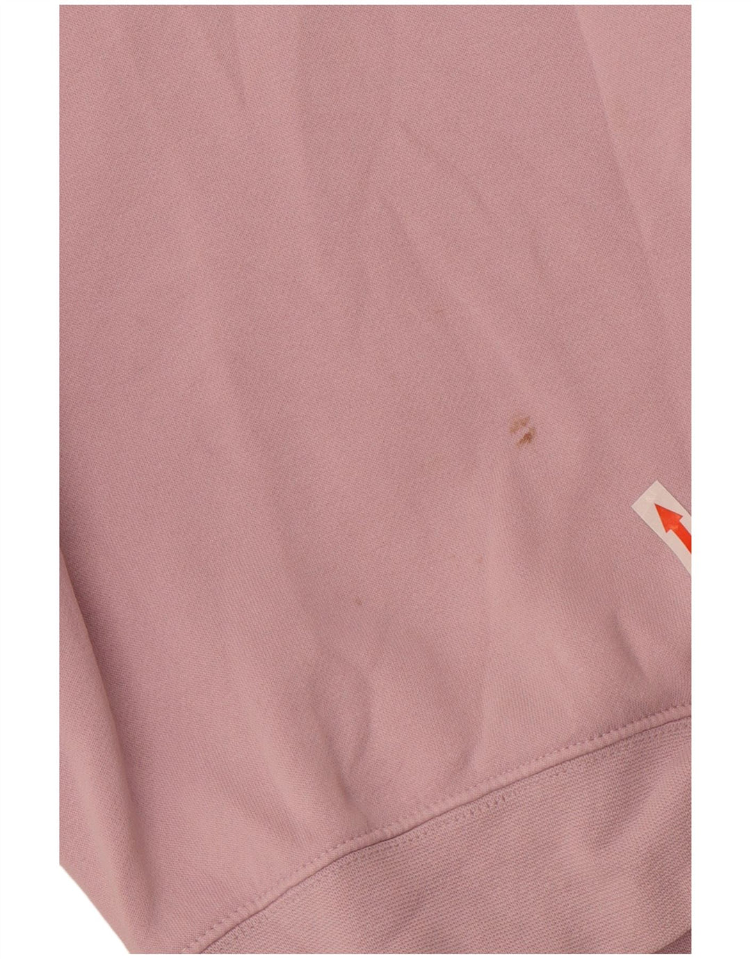 Nike Damen Sweatshirt Pullover UK 14 Mittelrosa Baumwolle