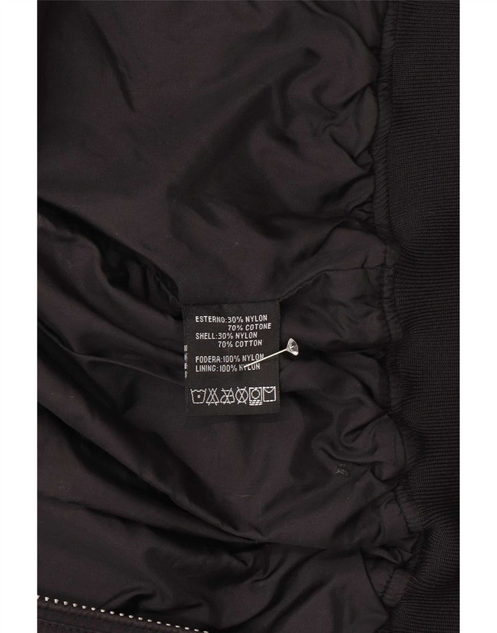 Refrigue Bomberjacke für Jungen, 13–14 Jahre, schwarzes Nylon