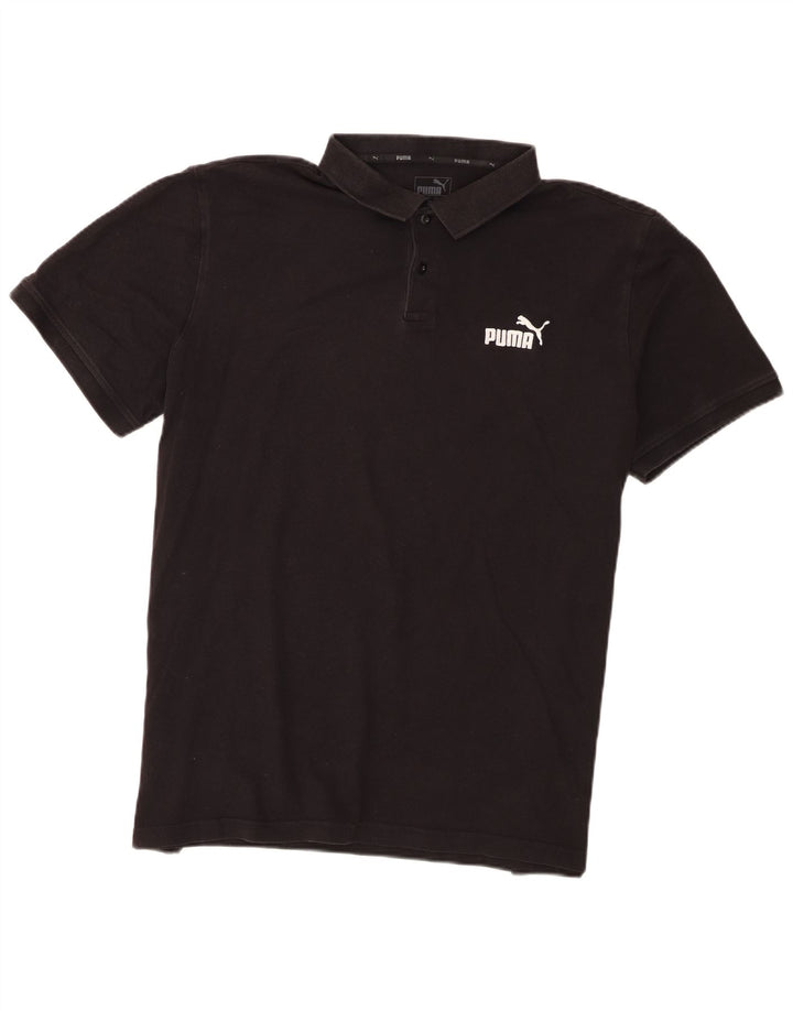 Puma Herren Poloshirt XL Schwarz Baumwolle