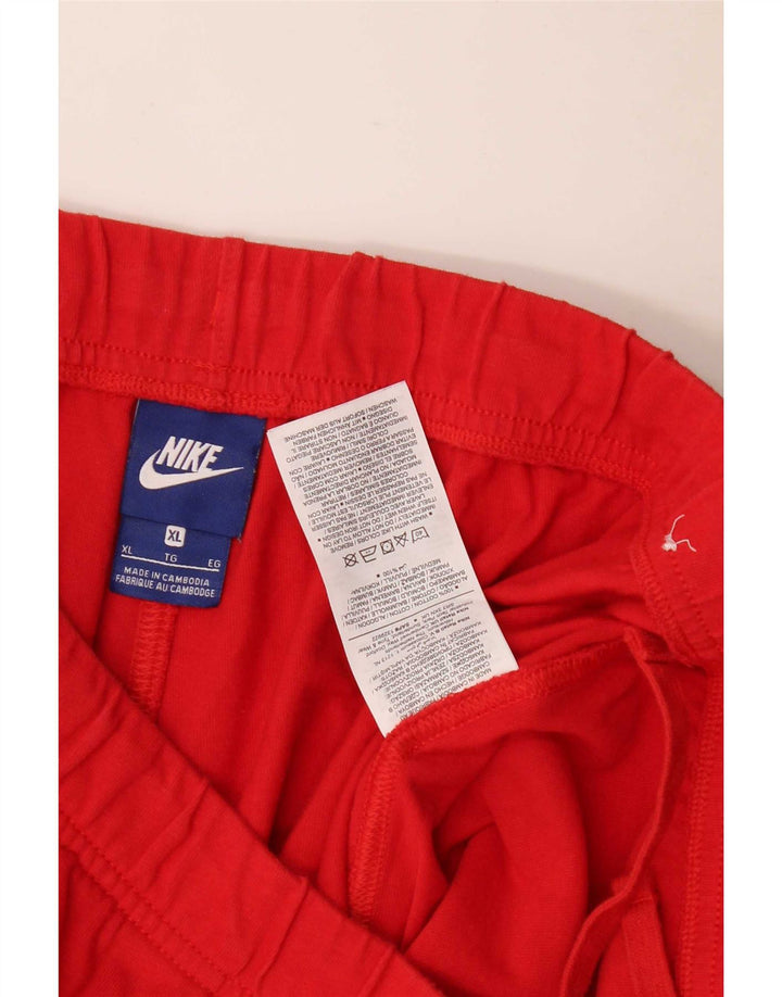 Nike Herren-Sportshorts XL aus roter Baumwolle