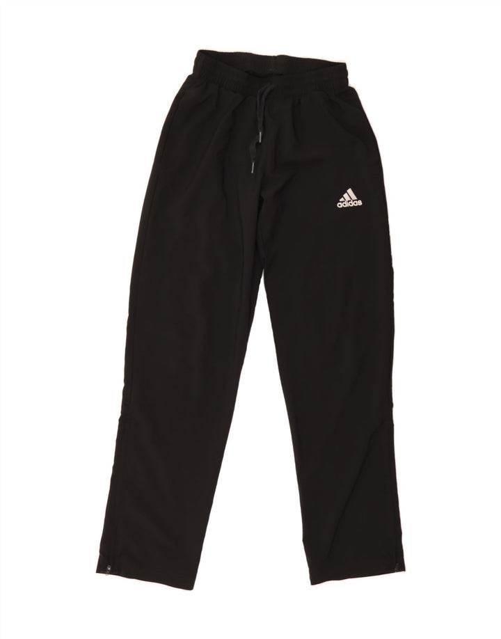 ADIDAS Mens Tracksuit Trousers Small  Black Polyester Vintage Adidas and Second-Hand Adidas from Messina Hembry 