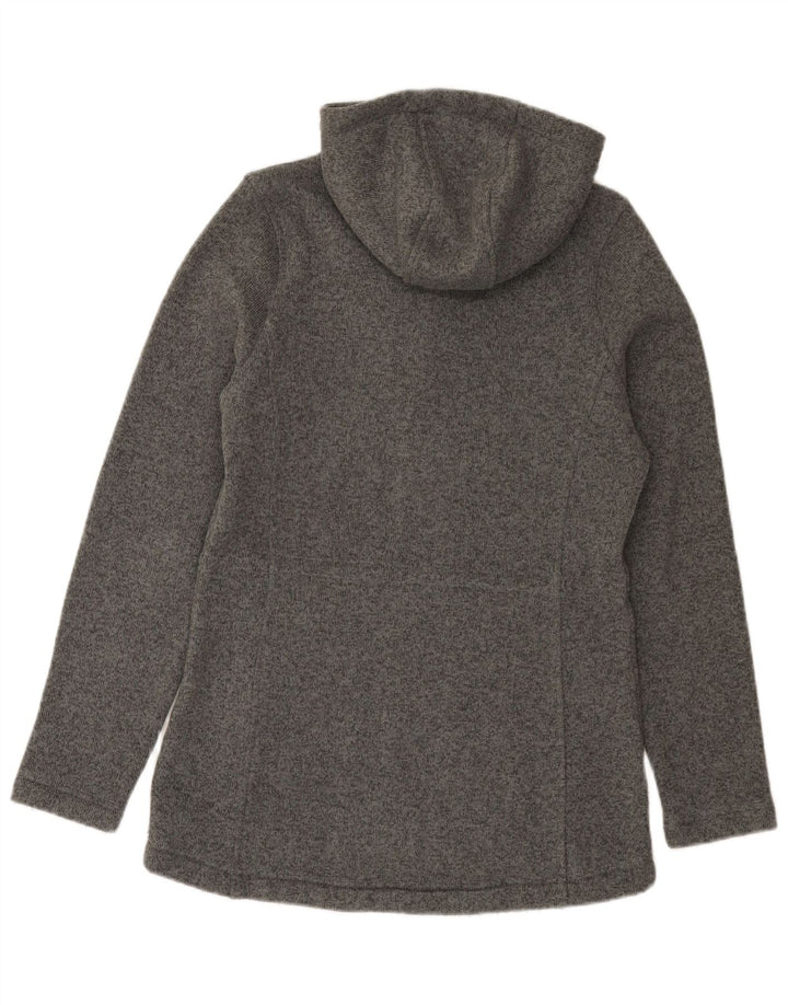 The North Face Womens Hooded Utility Jacket UK 14 Large Grau meliert