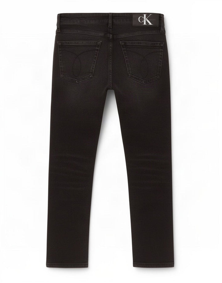 Calvin Klein Herren verkürzte Slim-Jeans W31 L26 Grau