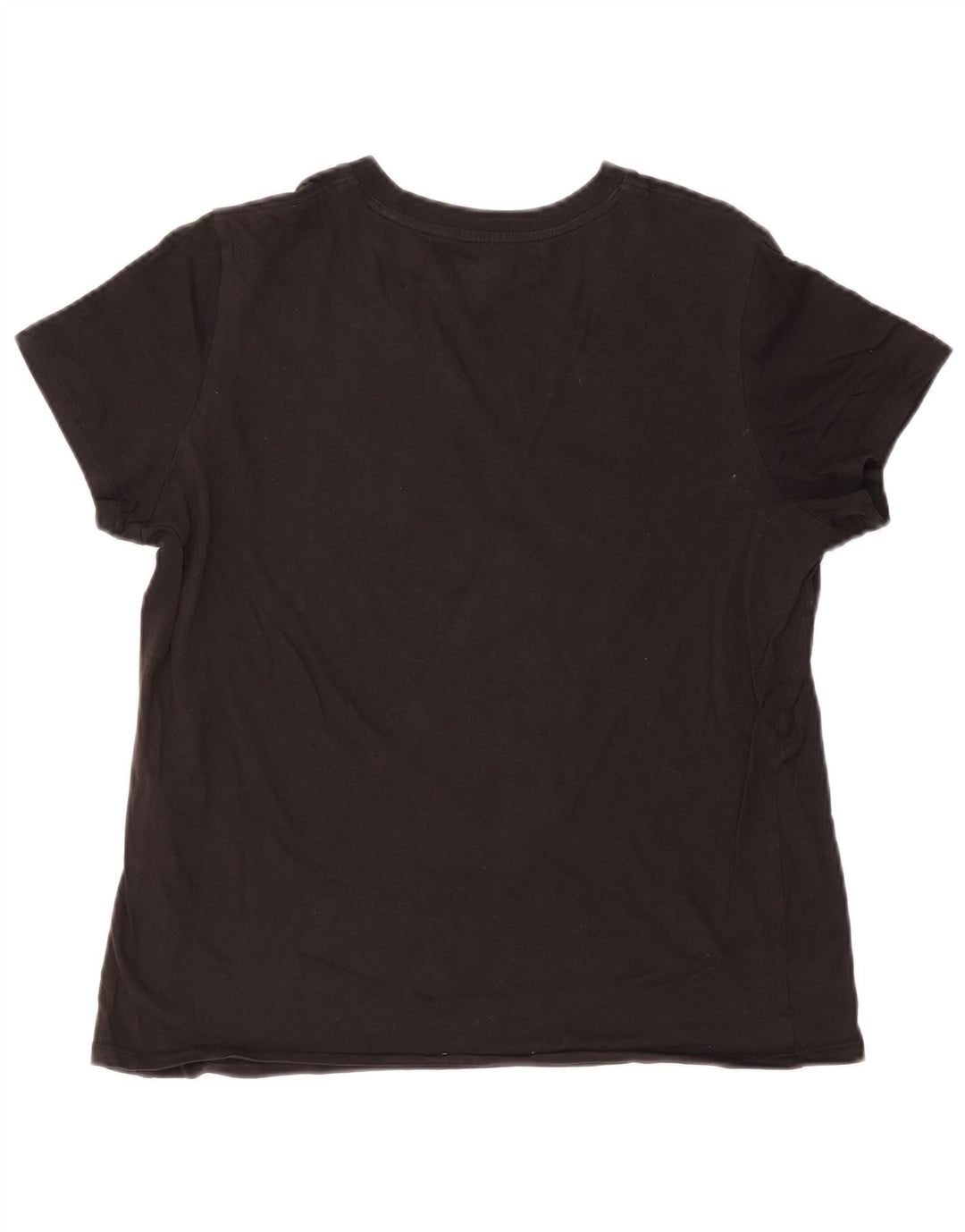 PUMA Damen Graphic T-Shirt Top UK 14 Large Schwarz