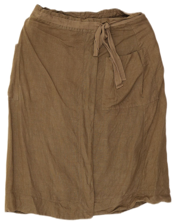 Sasha Damen Cargorock UK 12 Medium W29 Khaki Leinen