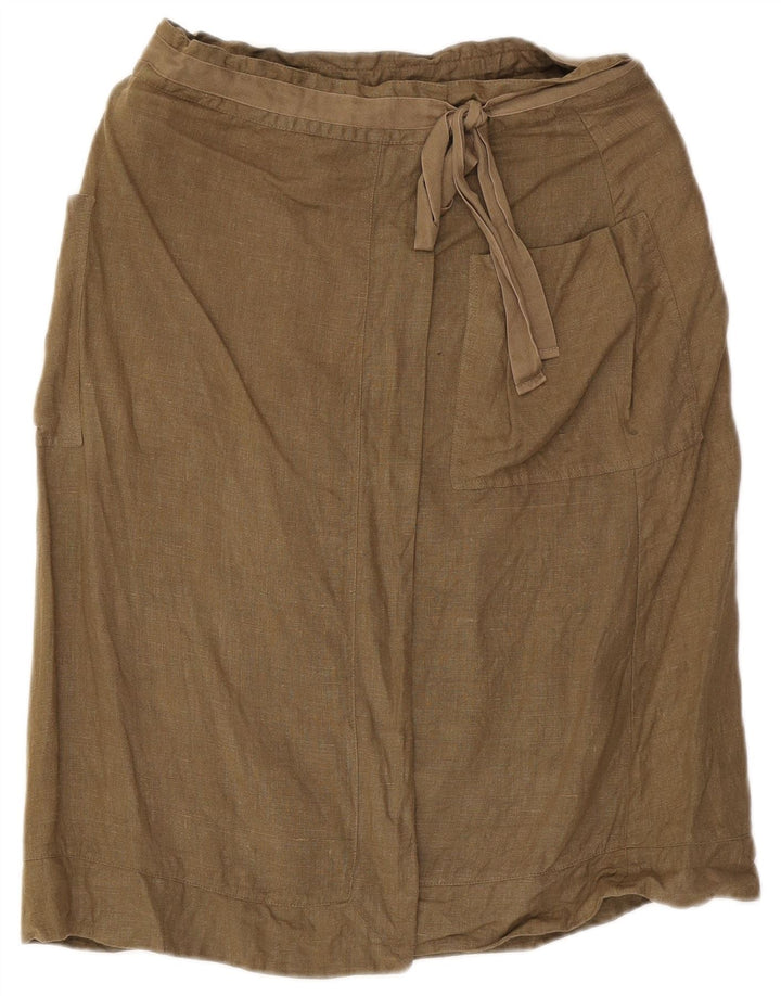 Sasha Damen Cargorock UK 12 Medium W29 Khaki Leinen