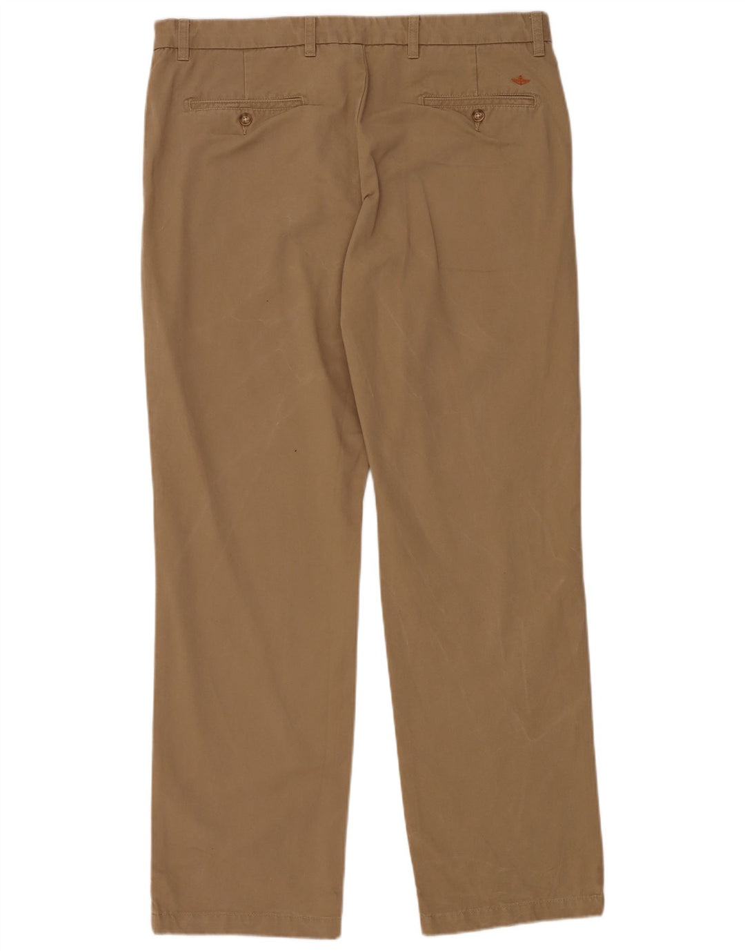 DOCKERS Gerade Chinohose für Herren, W38, L34, beige Baumwolle