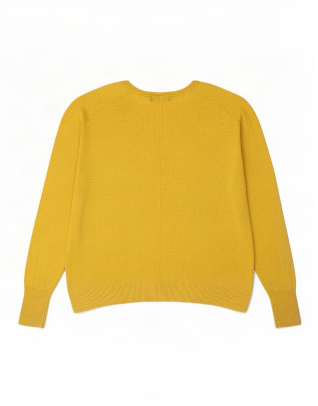 Zara Damen-Pullover, übergroß, U-Boot-Ausschnitt, Gr. 14, Mittelgelb