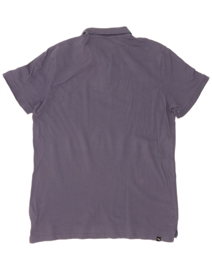 Puma Herren Poloshirt XL Grau Baumwolle